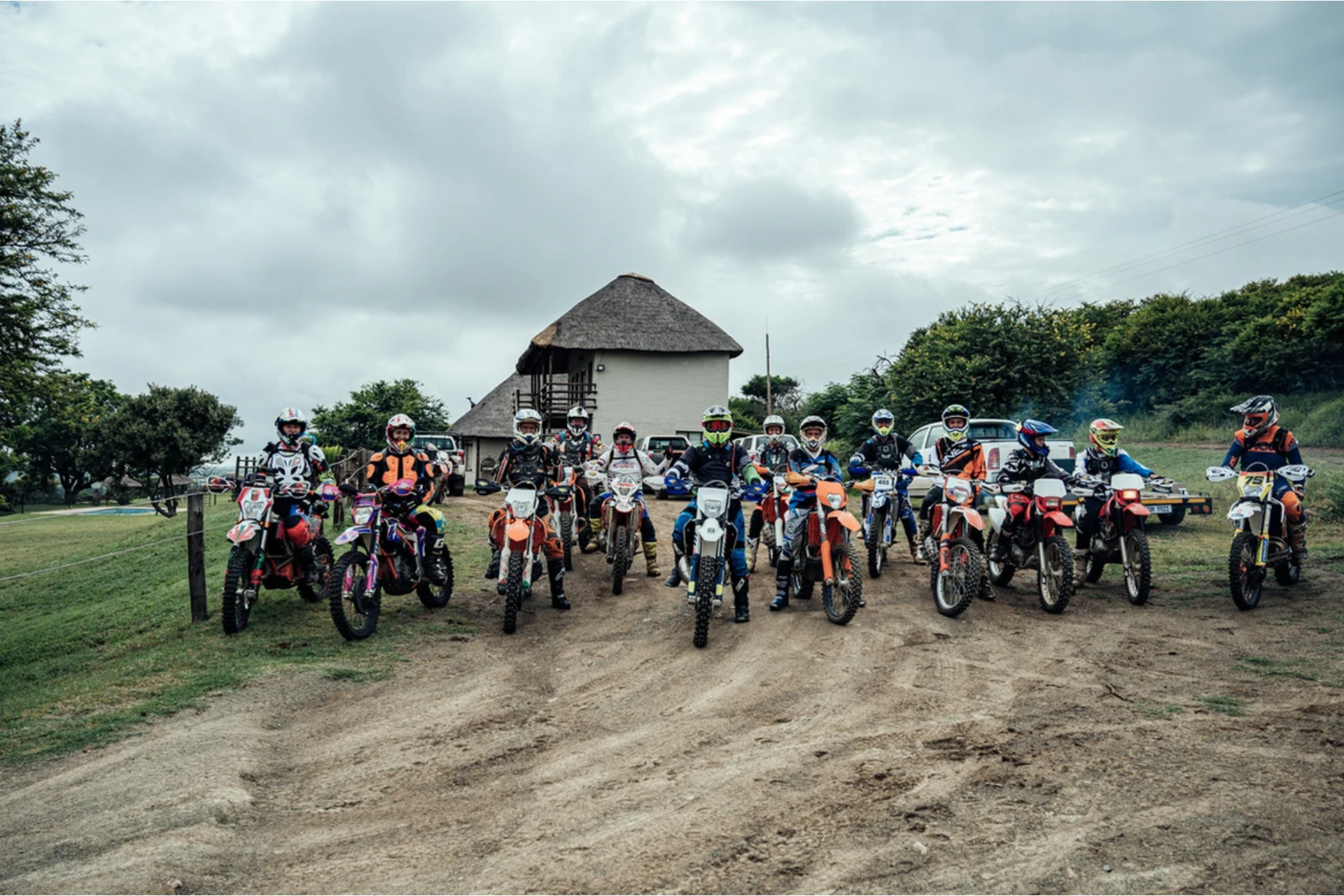 Dirt biking adventure at Imbabala Lodge